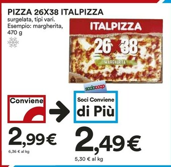Coop Italpizza Pizza surgelata offerta