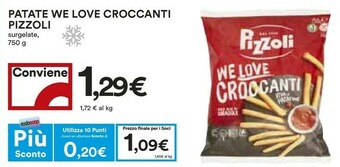 Coop Pizzoli Patatine offerta