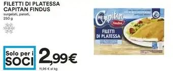 Coop Findus Platessa offerta
