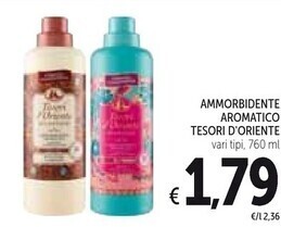 Spazio Conad Tesori d’oriente ammorbidente aromatico offerta