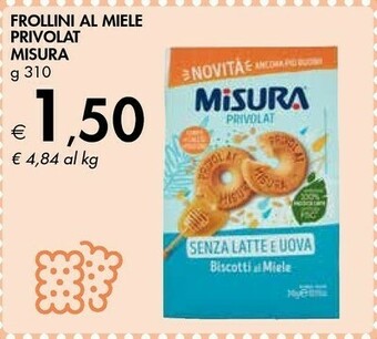 Bennet Misura Frollini Al Miele Privolat offerta