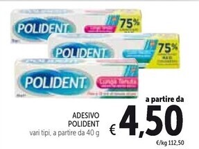 Polident adesivo