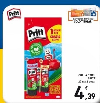 Spazio Conad Pritt colla stick offerta