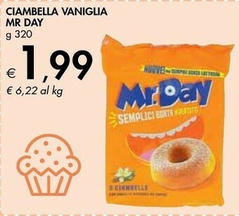 Bennet Mr.day Ciambella Vaniglia offerta