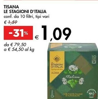 Bennet Le stagioni d'italia Tisane offerta