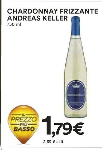Coop Andreas Keller Chardonnay Frizzante offerta