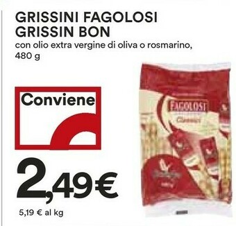 Coop Grissin bon Grissini offerta