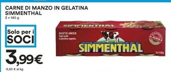 Coop Simmenthal Carne in scatola offerta