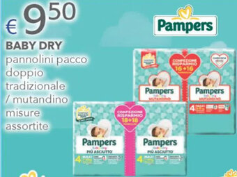 Acqua & Sapone BABY DRY pannolini pacco doppio tradizionale / mutandino offerta