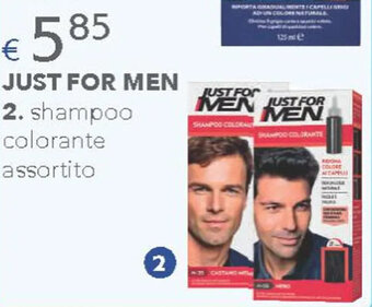 Acqua & Sapone JUST FOR MEN shampoo colorante assortito offerta
