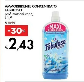 Bennet Fabuloso Ammorbidente Concentrato offerta