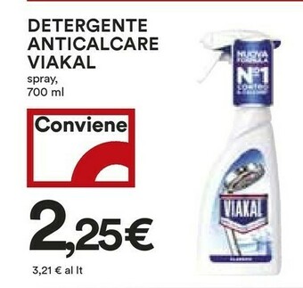 Coop Viakal Detergente Anticalcare offerta