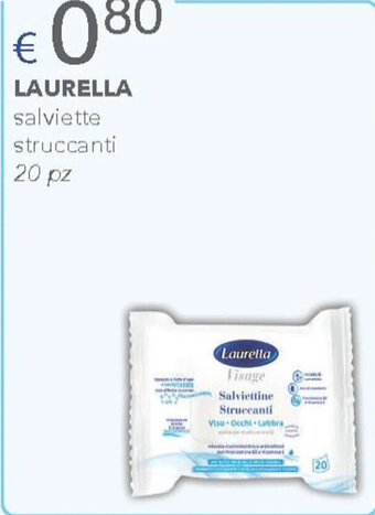 Acqua & Sapone LAURELLA salviette struccanti 20 pz offerta