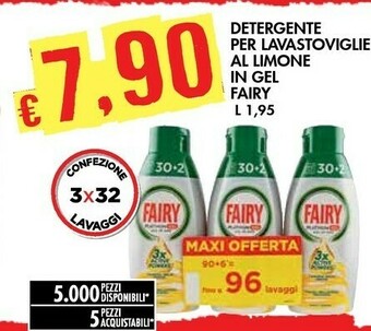 Bennet Fairy Detergente Per Lavastoviglie Al Limone In Gel offerta