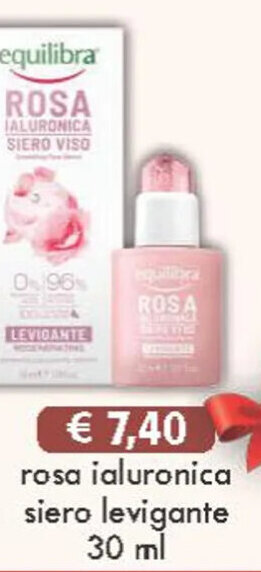 Acqua & Sapone equilibra rosa ialuronica siero levigante 30 ml offerta