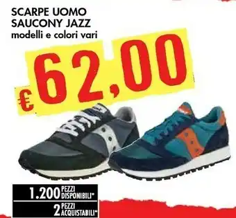 Bennet Scarpe Uomo Saucony Jazz offerta