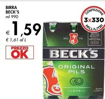 Bennet Beck's Birra offerta