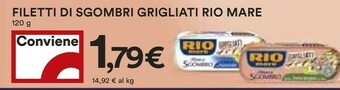 Coop Rio Mare Filetti di sgombro offerta
