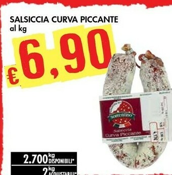 Salsiccia Curva Piccante