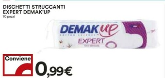 Coop Demak'up Dischetti Struccanti Expert offerta