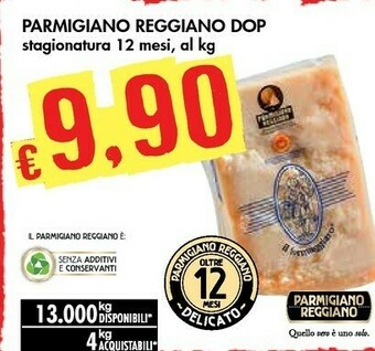 Bennet Parmigiano Reggiano Dop offerta