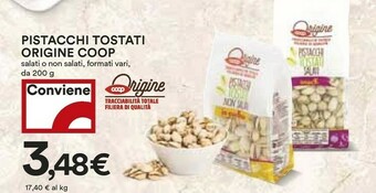 Coop Pistacchi offerta