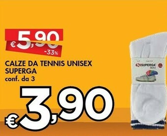 Calze Da Tennis Unisex Superga