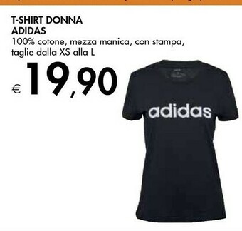 Bennet Adidas T-shirt Donna offerta