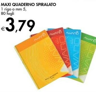 Bennet Maxi Quaderno Spiralato offerta