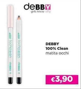 Acqua & Sapone DEBBY 100% Clean matita occhi offerta