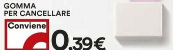Coop Gomma da cancellare offerta