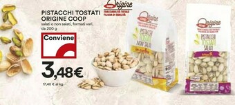 Coop Pistacchi offerta
