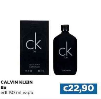Acqua & Sapone CALVIN KLEIN Be edt 50 ml vapo offerta