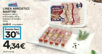 Coop Martini Linea Arrostici offerta