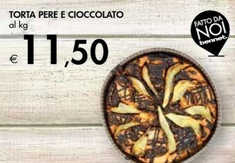 Bennet Torta Pere E Cioccolato offerta