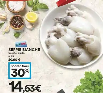 Coop Coop Seppie Bianche Fresche offerta