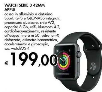 Apple Watch Serie 3 42mm