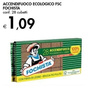 Fochista Accendifuoco Ecologico