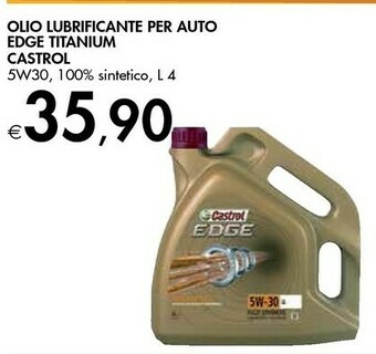 Bennet Castrol EDGE 5W-30 LL Olio Per Motore offerta