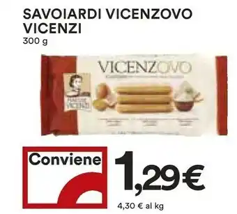Coop Matilde Vicenzi Savoiardi Vicenzovo offerta