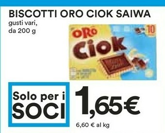 Coop Saiwa Snack offerta