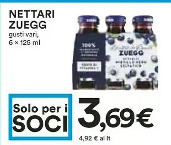Coop Zuegg Nettari offerta