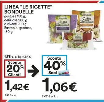 Coop Bonduelle Zuppe offerta