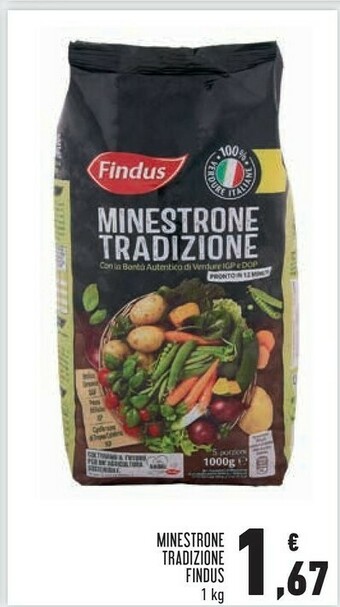 Conad Findus Minestrone offerta
