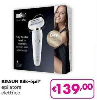 Acqua & Sapone BRAUN Silk épil* epilatore elettrico offerta