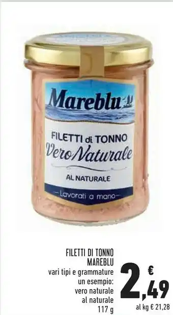 Conad Mareblu Filetti Di Tonno offerta