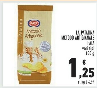 Conad Snack Pata - Metodo Artigianale La Patatina 180 G(ml) offerta
