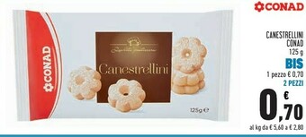 Conad Conad - I Canestrelli 125 G(ml) offerta