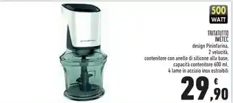 Conad Imetec Tritatutto offerta