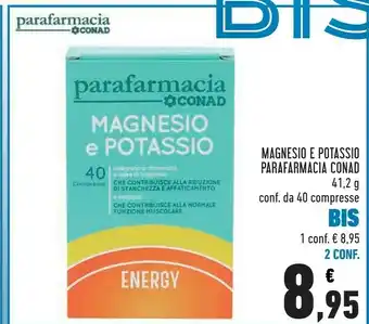 Conad Magnesio E Potassio Parafarmacia